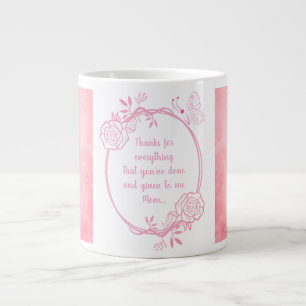 Merci pour tout Maman, Mug personnalisé