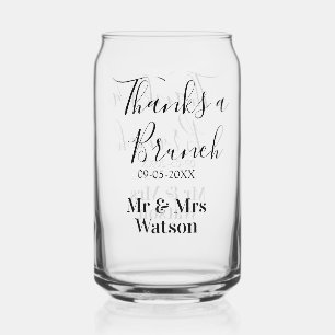 Merci pour un nom de date de brunch post-nuptial s