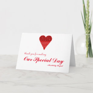 Merci pour une journée spéciale avec Bubbles Heart