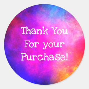 Merci pour vos autocollants