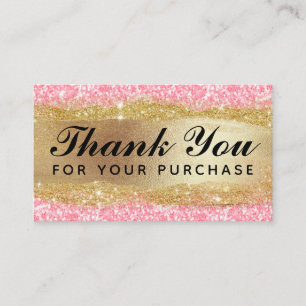 Merci Pour Vos Cartes De Commande Parties scintill