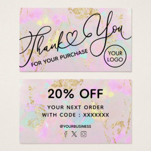 merci pour votre achat pink opal