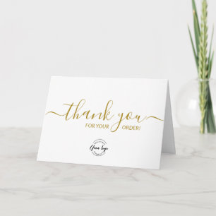 Merci pour votre commande logo d'entreprise