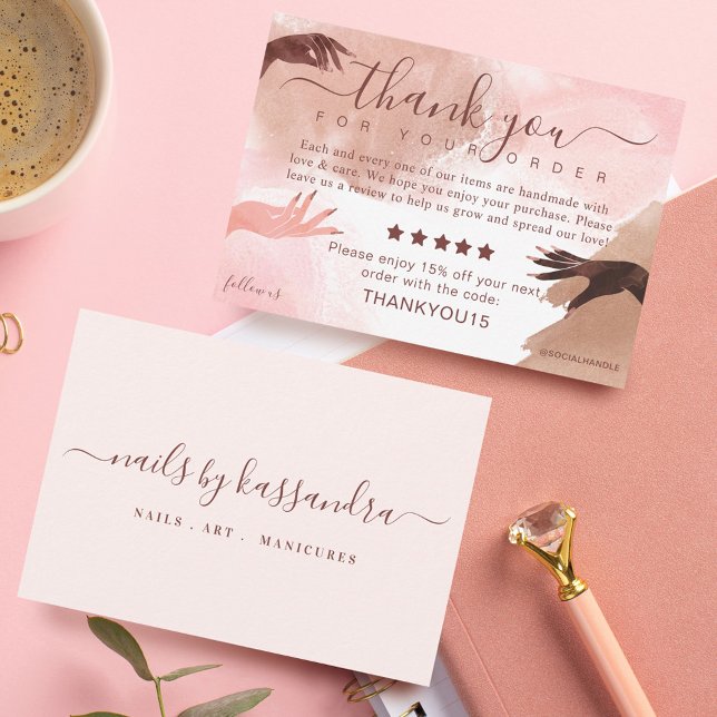 Merci pour votre commande Nail Art Business Review (Thank you for your Order Nail Art Business Review)