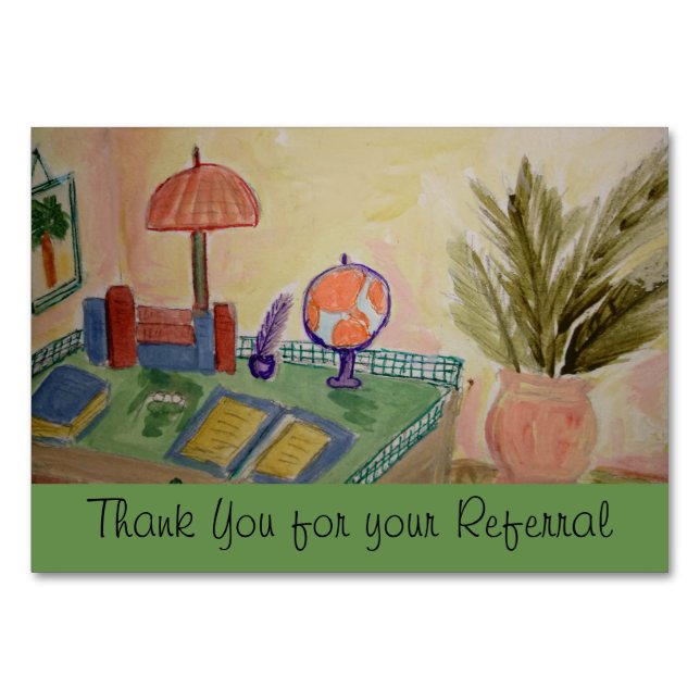 merci pour votre entreprise (Devant)