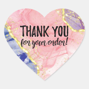 Merci pour votre étiquette de commande