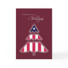 Merci pour votre service à Noël, Patriotique