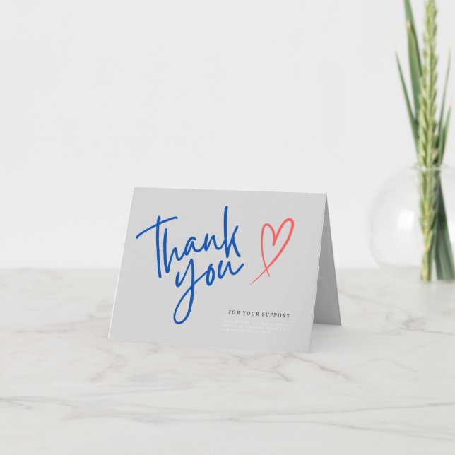 Merci pour votre support (Devant)