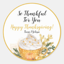 Merci Pour Vous Sticker Bon thanksgiving