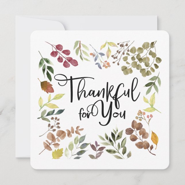 Merci Pour Vous - Thanksgiving (Devant)