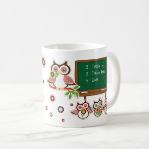 Merci, professeur. Chouettes amusantes Mugs cadeau