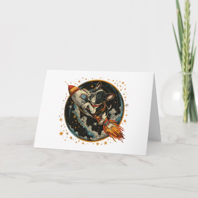 Merci Rockship Français Bulldog Astronaut (Devant)