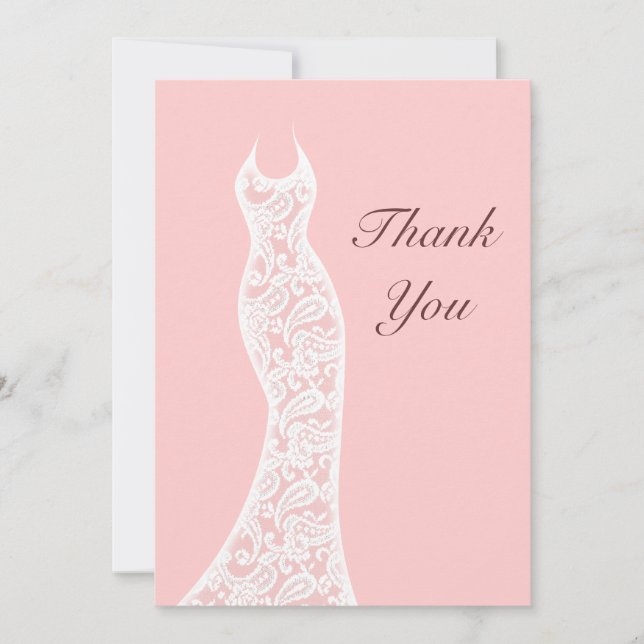 Merci rose de dentelle (Devant)