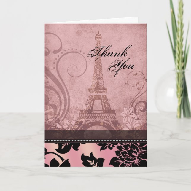 Merci rose de Tour Eiffel | de Fleur De Paris (Devant)