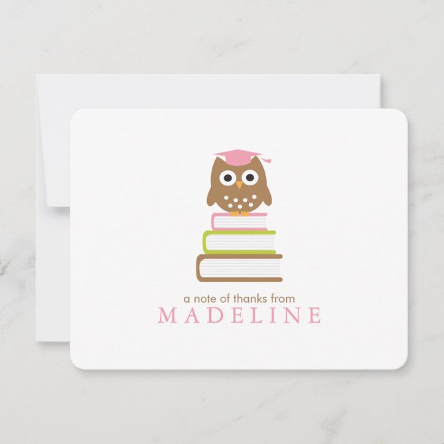 Merci rose d'obtention du diplôme de jardin (Devant)