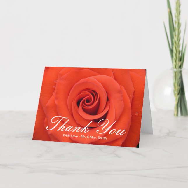 Merci Rose orange (Devant)