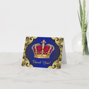 Merci Royal Blue et Gold Prince