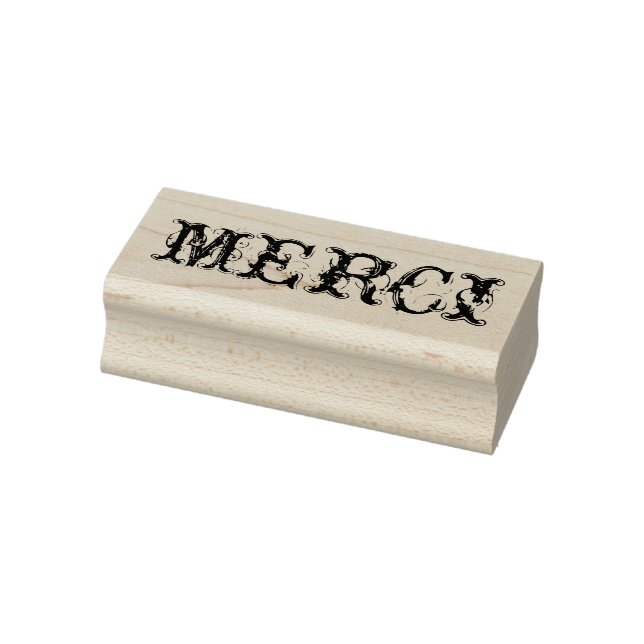 Merci rubber stamp, merci stamp, mersi stamping rubber stamp (Stamp)