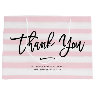 Merci Sac commercial Pink Stripes