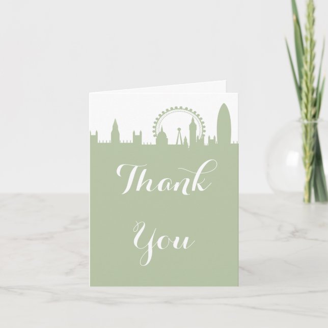 Merci sage de partie d'horizon de Londres (Devant)