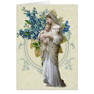 Merci saint de carte de sympathie funèbre de