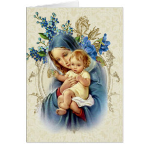 Merci saint de carte de sympathie funèbre de Mary