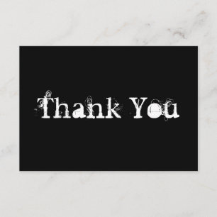 Merci sale simple noir et blanc