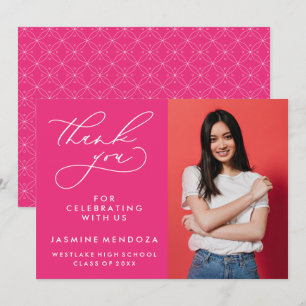 MERCI SIMPLE DE GRADUATION DE CALLIGRAPHIE SIMPLE