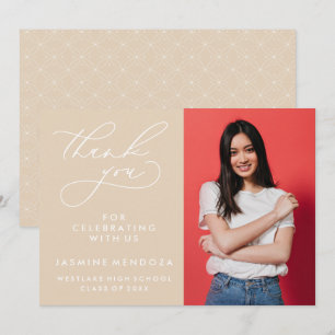 MERCI SIMPLE DE GRADUATION DE CALLIGRAPHIE SIMPLE