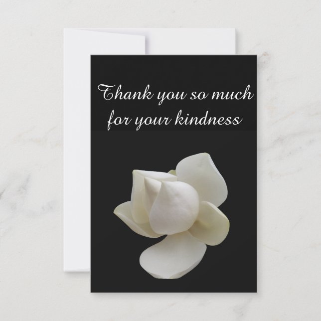 Merci tant pour votre gentillesse Magnolia (Devant)