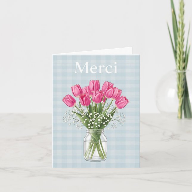 Merci Thank You Card (Front)