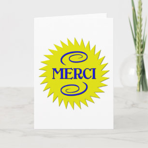 Merci Thank You Card