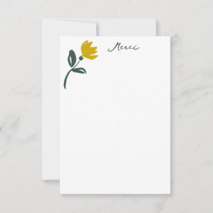 Merci Thank You Note Card