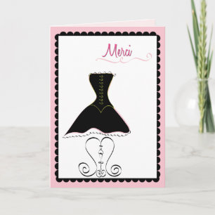 merci {thank you} thank you card