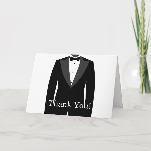 Merci Tuxedo noir et blanc (Devant)
