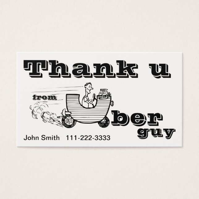 Merci U - de Uber Guy (Devant)