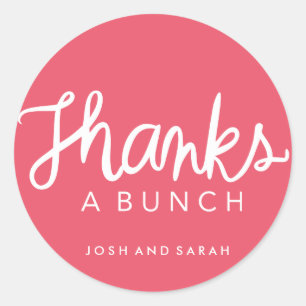 Merci un autocollant de faveur bunker