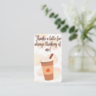 Merci un Latte ! Carte de visite Pop-by immobilier