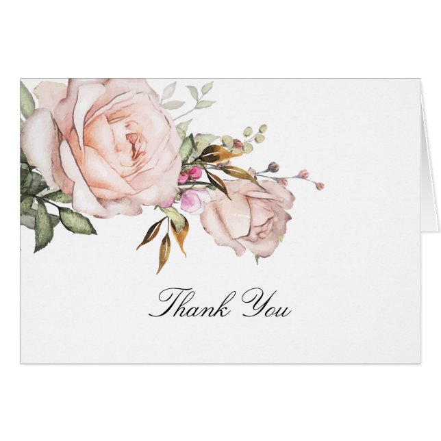 Merci vintage rose rose rose (Devant Horizontal)