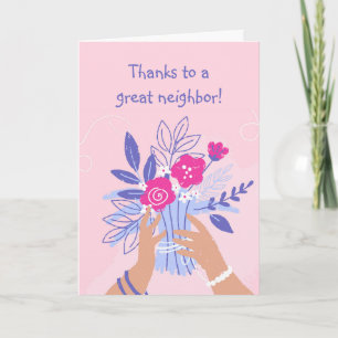 Merci Voisin, Fleur Jardin Floral Personnalisé