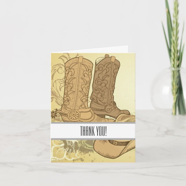 Merci Western Cowboy Cowgirl Boots (Devant)