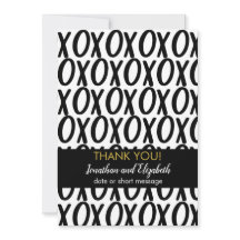 Merci XOXO Câlins Baisers Minimaliste