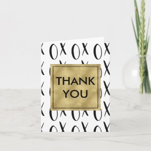 Merci XOXO noir et blanc