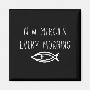 Mercies Jesus Christian Prayers Mens Womens Magnet