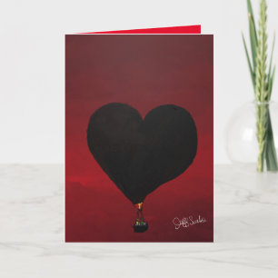 Mercredi Adams inspiré la carte Saint Valentin