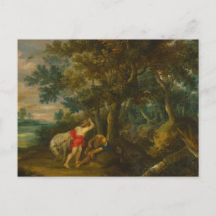 Mercury and Argus by Jan Wildens Postcard