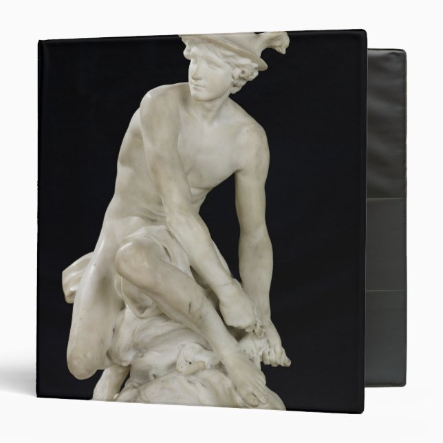 Mercury Attaching his Winged Sandals, 1744 Binder (Front/Inside)