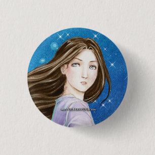 Mercury Brightman 1 Inch Round Button
