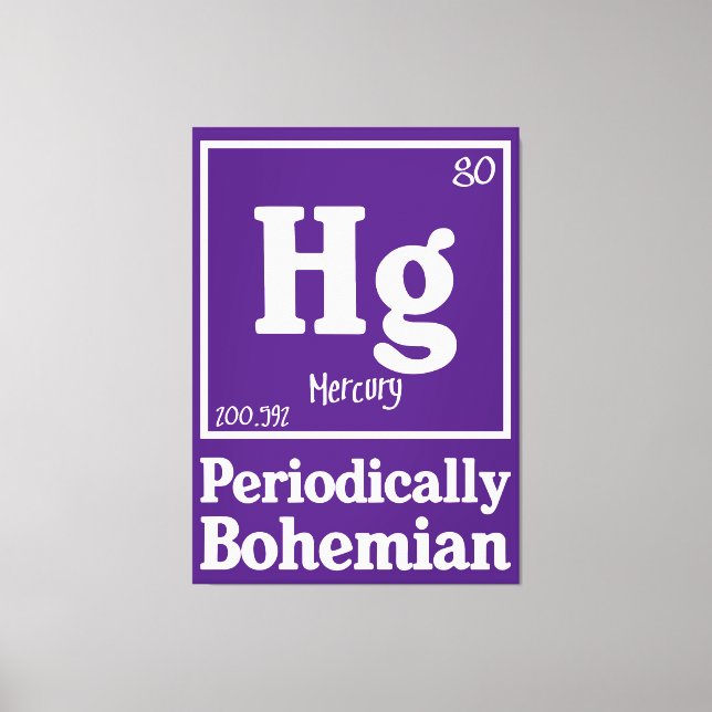 Mercury Canvas Print (Front)