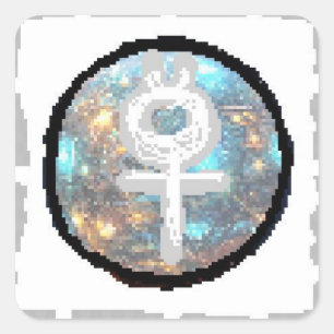 Mercury Day Square Sticker